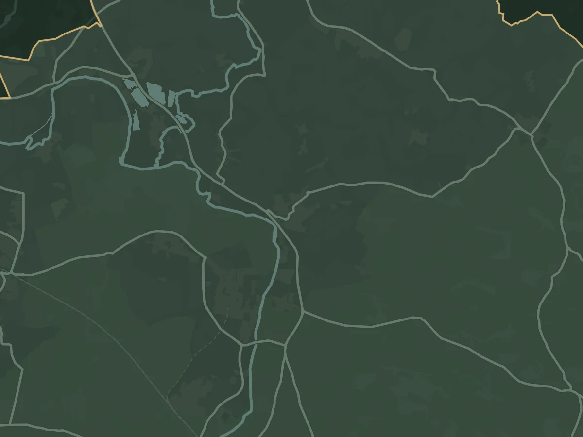 Map of Benson and the villages around it, including Ewelme, Warborough, Berrick Salome, Crowmarsh Gifford, Dorchester-on-Thames and Chalgrove. Our base in Wallingford is about 2 miles to the south-west. The line marks the edge of the area we cover.